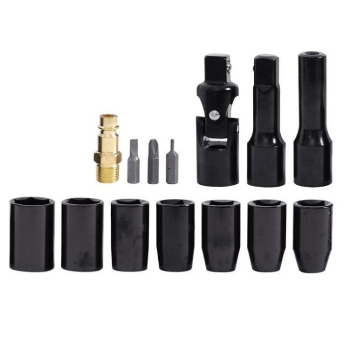 купить купить Угловой гайковерт в кейсе + набор головок 1/2&quot;INTERTOOL PT-1110  