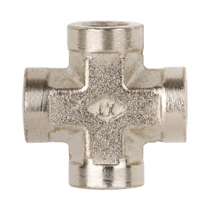 купить купить Крестовое соединение с внутренней резьбой 1/4” INTERTOOL PT-1864  