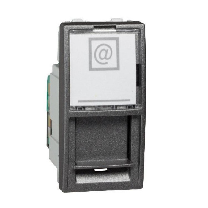 купить купить Розетка компьютерная 1M RJ45 (кат. 5Е) FTP Unica Schneider Electric (Шнейдер Электрик)  