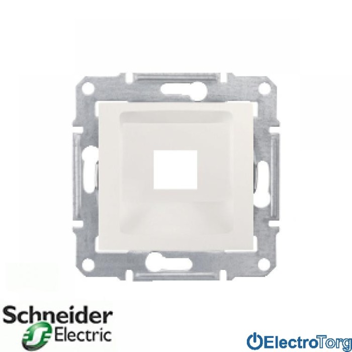 Накладка для коннекторов RDM 5e и 6 UTP модуль слоновая кость Sedna Schneider Electric (Шнайдер Электрик)