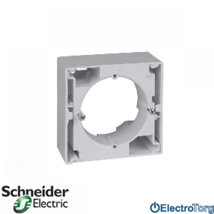 Коробка для наружного монтажа белая Sedna Schneider Electric (Шнайдер Электрик)