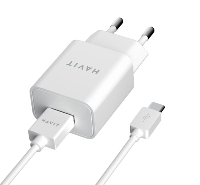 купить купить Зарядний пристрій HAVIT HV-ST113 USB з кабелем Type-C  