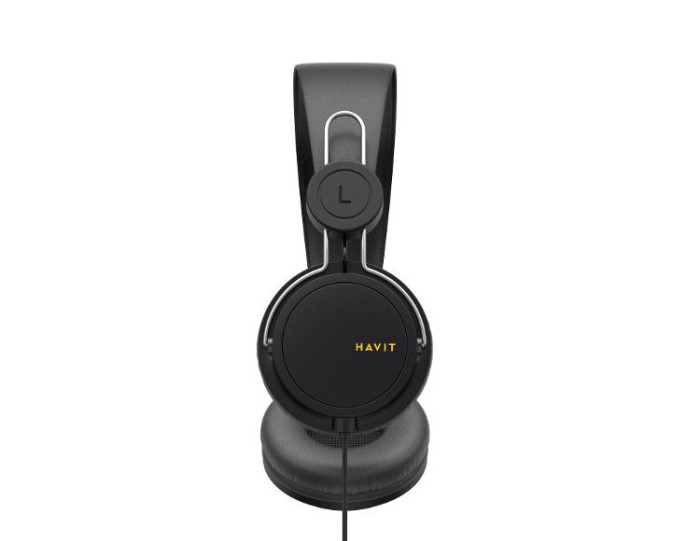 купить купить Навушники дротові накладні HAVIT HV-H2198D Black з мікрофоном  