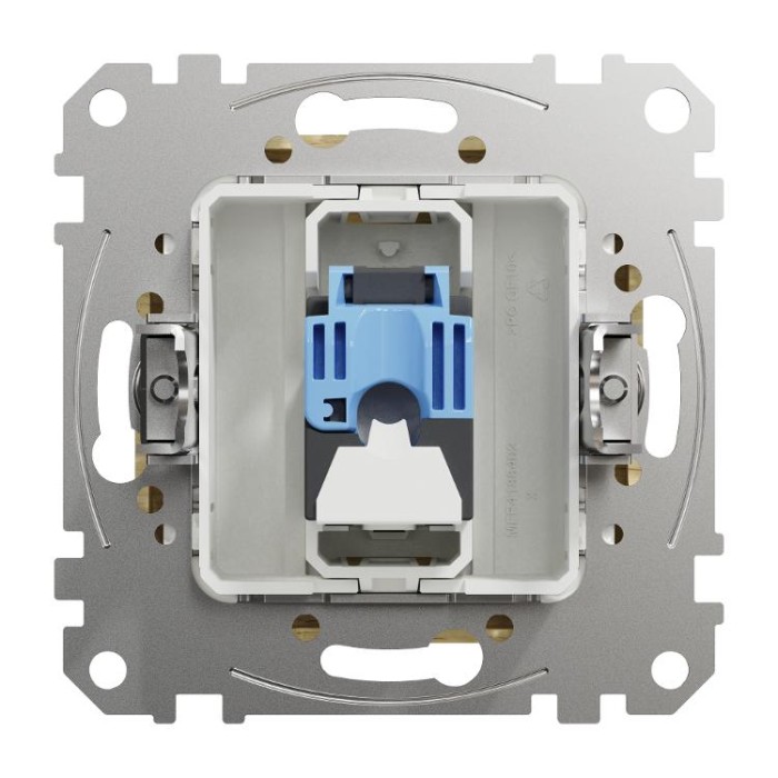 Комп'ютерна розетка, RJ45 CAT6 UTP, Береза, Sedna Elements Schneider Electric