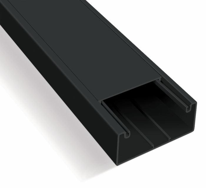 Кабель-канал  25х25/2000мм, чорний, Mutlusan, (001 007 025025 20 11)