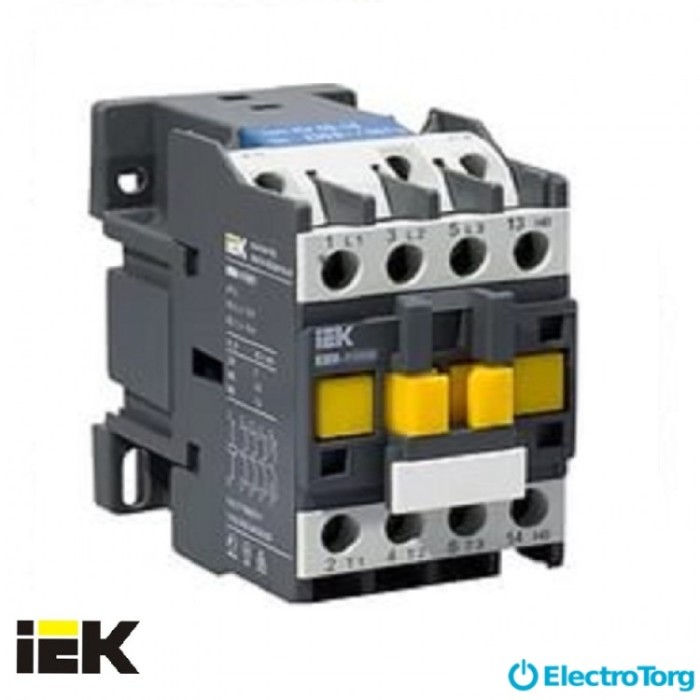 купить купить Контактор КМИ-10911 9А 110В/АС3 1р (НЗ) ИЭК (IEK)  