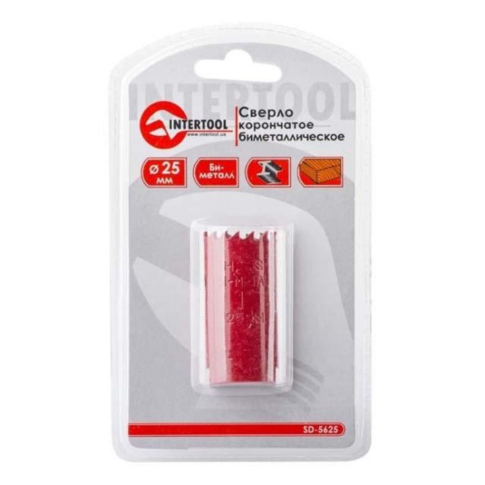 купить купить Коронка по металлу биметаллическая 25 мм INTERTOOL SD-5625  