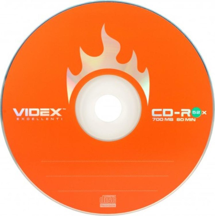 купить купить Диск Videx  CD-R 700 Mb 52x  bulk 10  