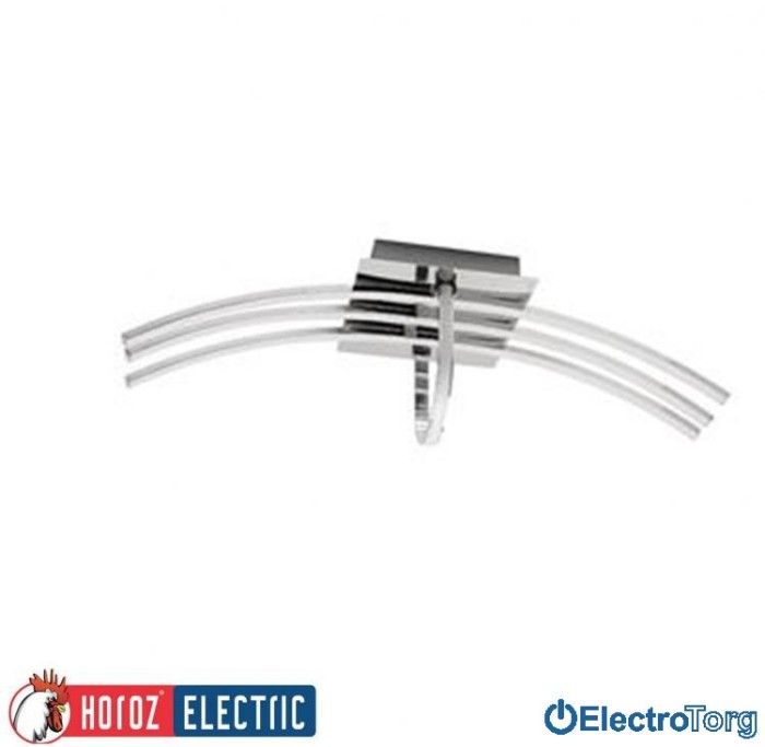 Люстра &amp;quot;ORION&amp;quot; SMD LED 30W 2059Lm хром 4000K 110-240V Horoz Electric (Хороз Электрик)