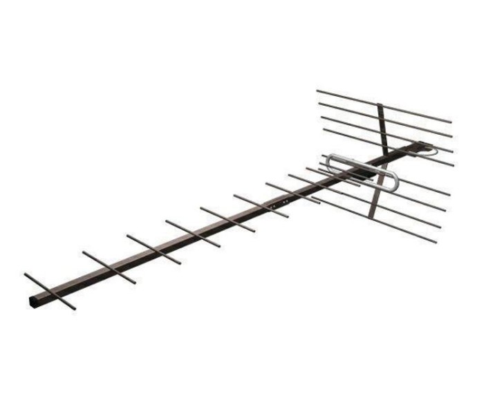 Антена зовнішня &amp;quot;Промінь&amp;quot; з посиленою платою, 470-862 МГц, 13,5 дБ, 75 Ом