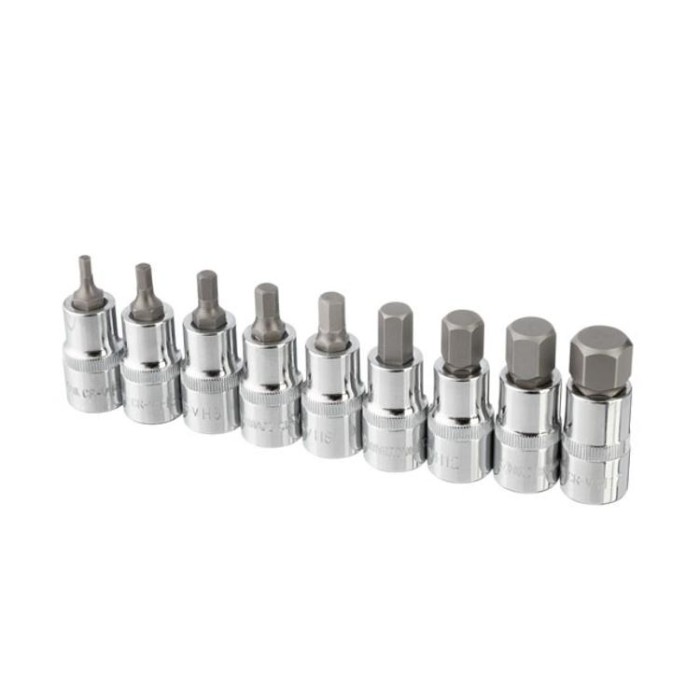 купить купить Набор бит HEX 1/2&quot;4-17, 55мм, S2, STORM INTERTOOL ET-8405  