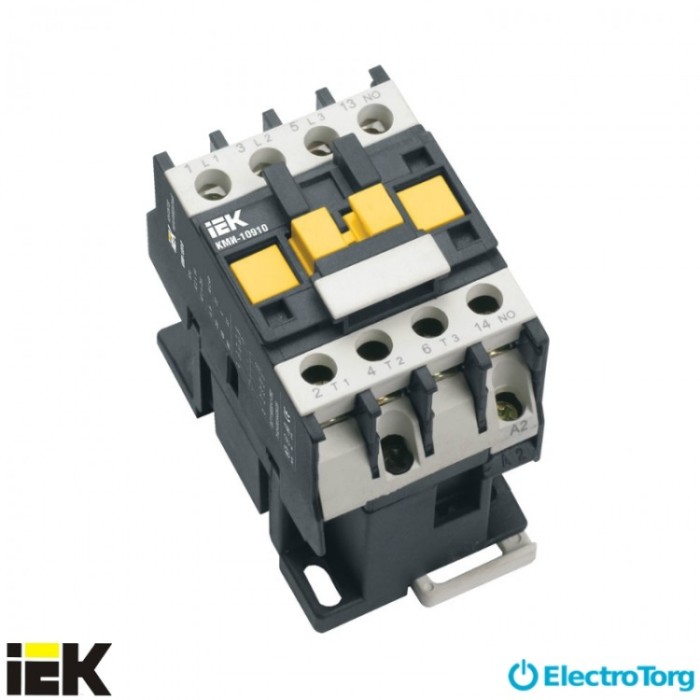 купить купить Контактор КМИ-10911 9А 220В/АС3 1р (НЗ) ИЭК (IEK)  