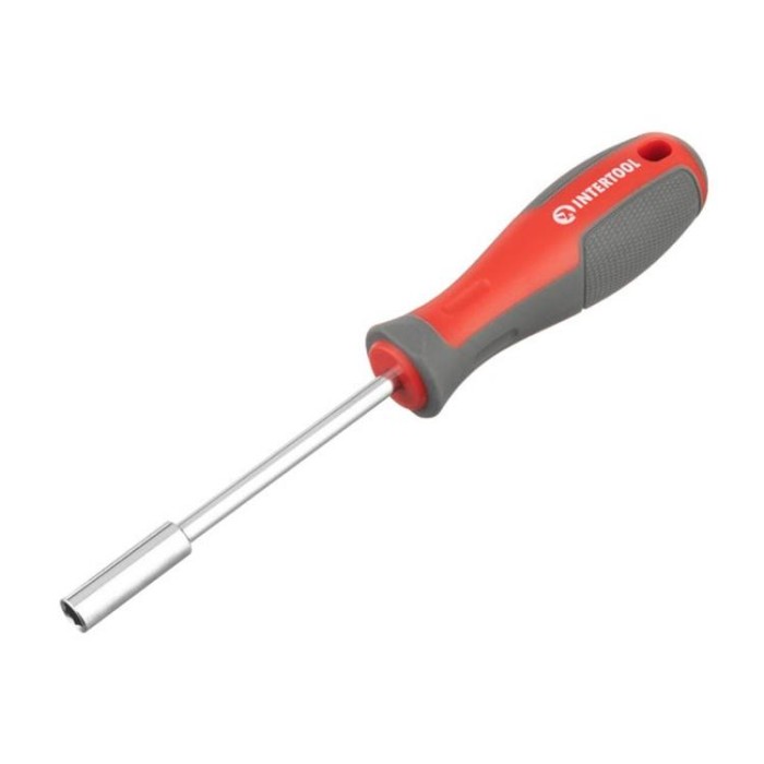 купить купить Отвертка с магнитным держателем для насадок 1/4&quot;100 мм, Cr-V INTERTOOL VT-3300  