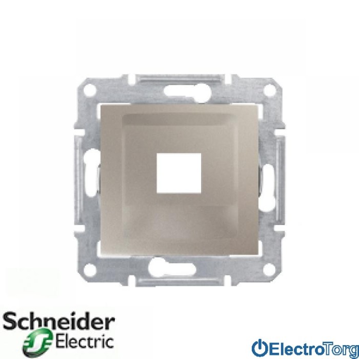 Накладка для коннекторов RDM 5e и 6 UTP титановая Sedna Schneider Electric (Шнайдер Электрик)