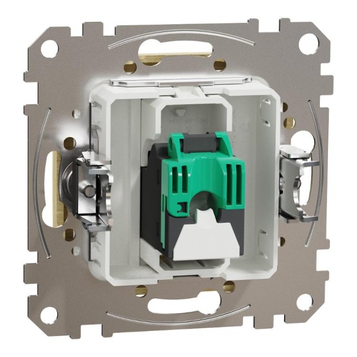 Комп'ютерна розетка RJ45 CAT 5E UTP, Береза Sedna Elements Schneider Electric