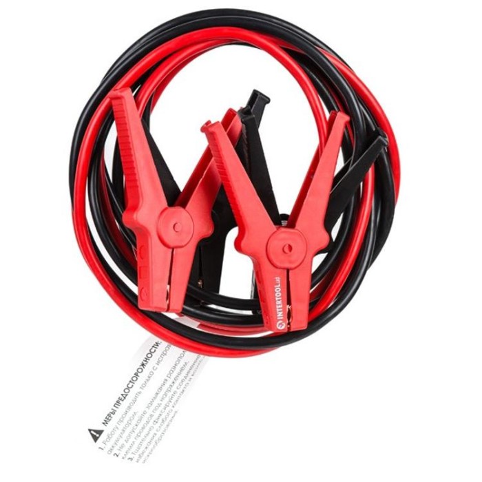 купить купить Пусковые провода 400А, 2.5м, до -40°C, чехол INTERTOOL AT-3043  