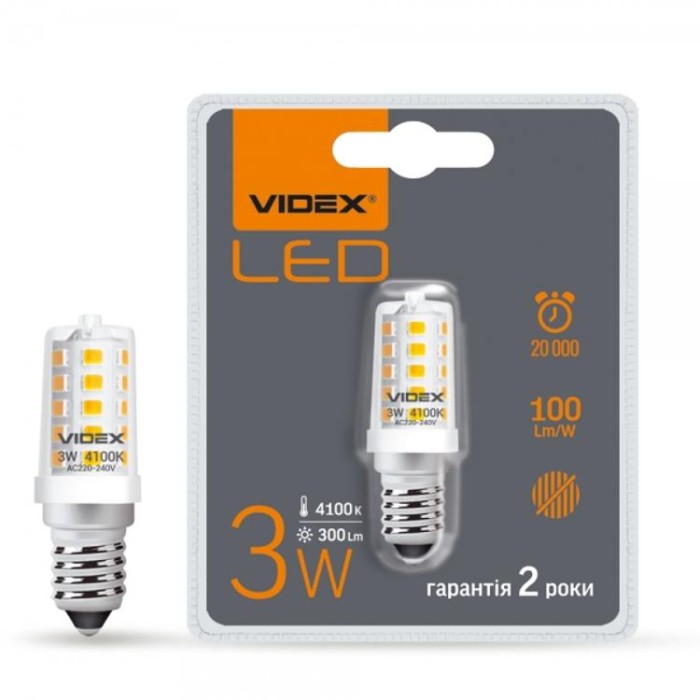 купить купить LED лампа ST25e 3W E14 4100K VIDEX  
