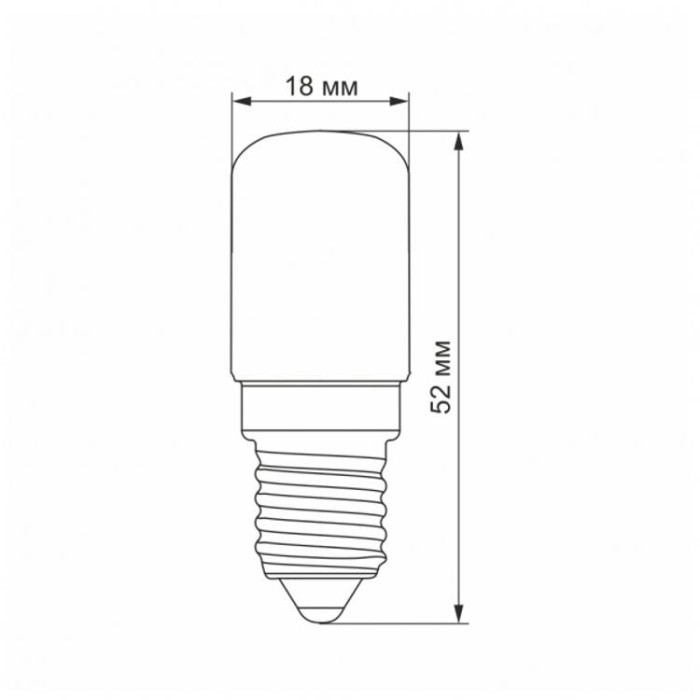 купить купить LED лампа ST25e 3W E14 4100K VIDEX  