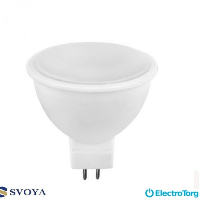 купить купить Светодиодная лампа MR16 4,5W, 3000K,  GU5.3 Svoya  
