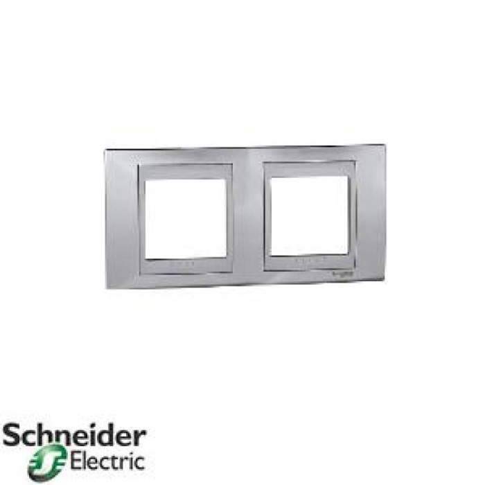 Рамка двойная горизонтальная Unica Top Schneider