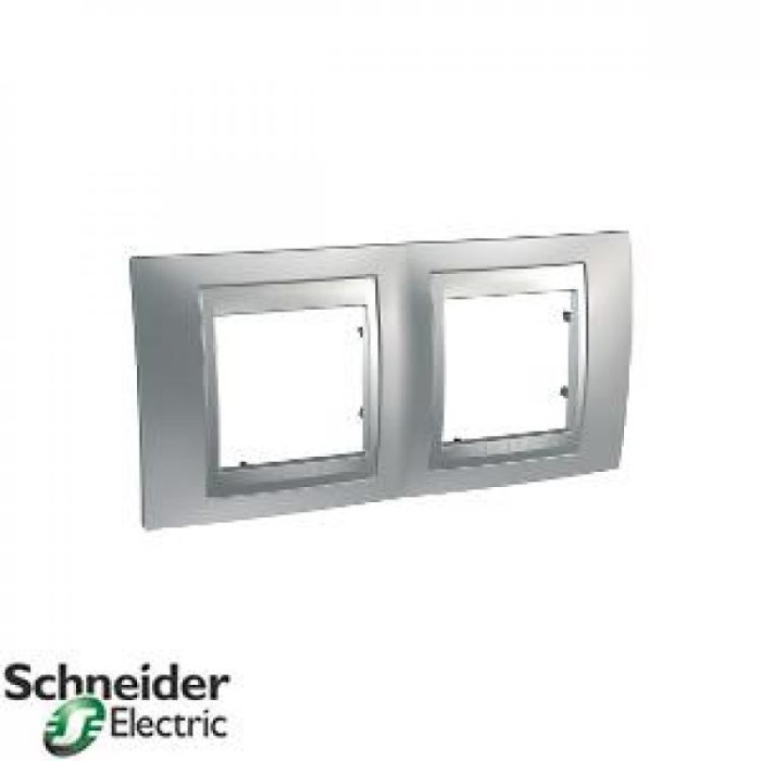 Рамка двойная горизонтальная Unica Top Schneider