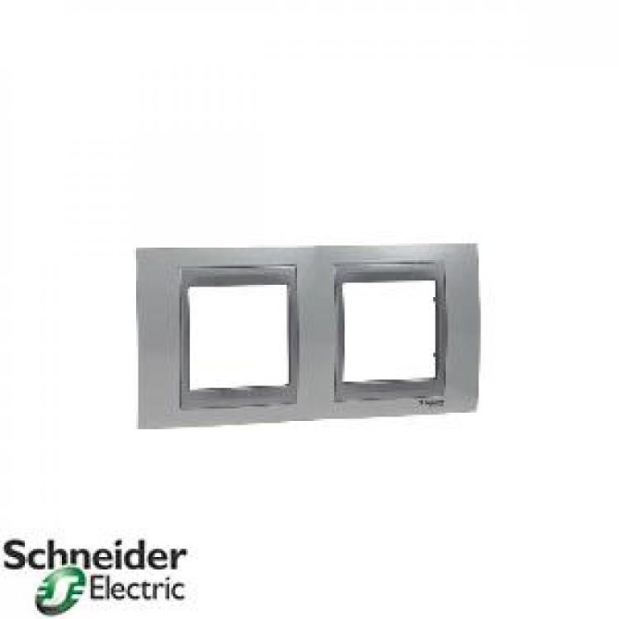 Рамка двойная горизонтальная Unica Top Schneider