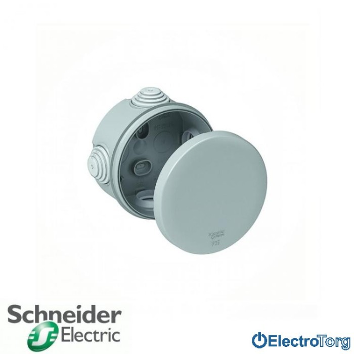 купить купить Монтажная коробка распределительная 65x40, IP55 серая Schneider Electric  