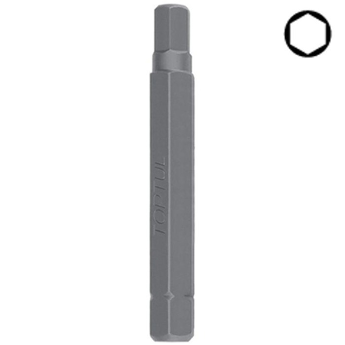 купить купить Бита шестигранная TOPTUL 10мм L-75мм HEX 7мм FSDB1207  